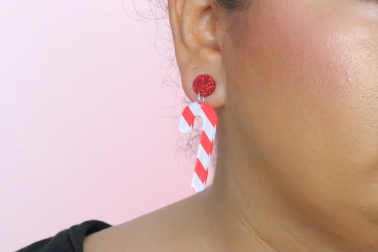Candy cane Earrings