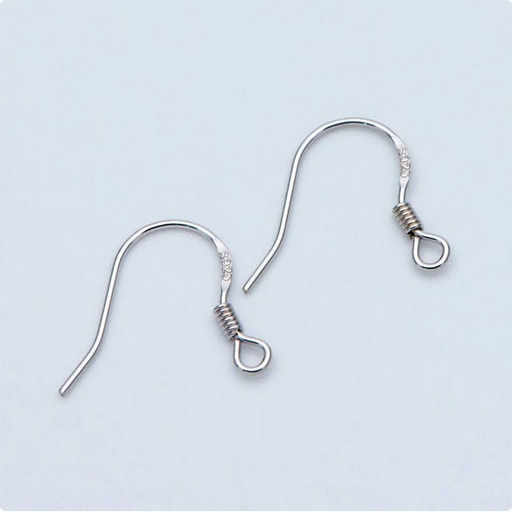 Sterling silver hook and post - add on